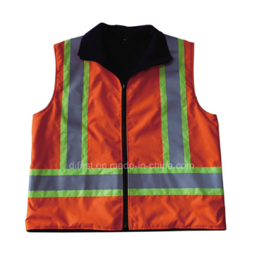 Veste chaude de corps de sécurité de visibilité élevée (DPA029)